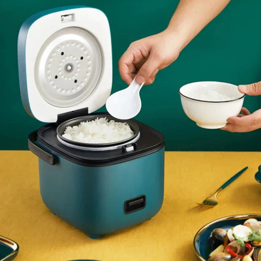 1.2L New Mini Rice Cooker Small 1-2 Person Rice Cooker With Handle Household Kitchen Household Appliances WIth Steam