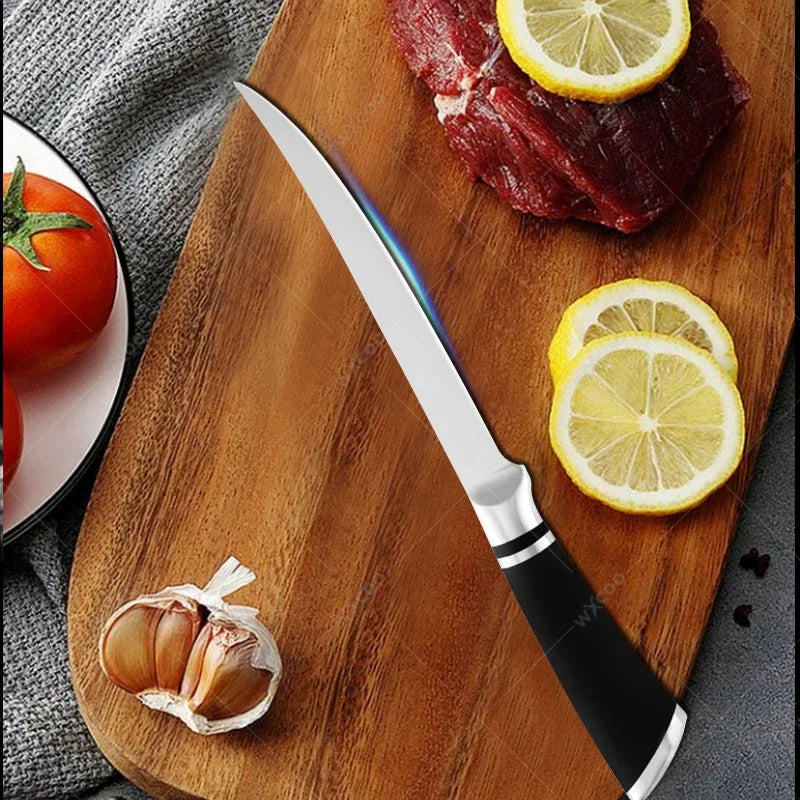 1-3pcs Stainless Steel Boning Knife Kitchen Vegetable and Fruit Cutting Knives Professional Fish Scale Scraping Knife