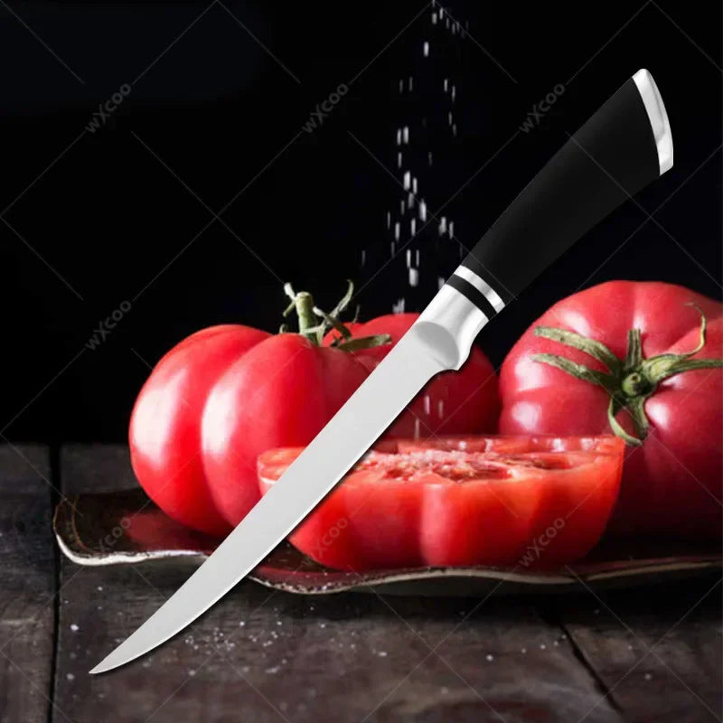 1-3pcs Stainless Steel Boning Knife Kitchen Vegetable and Fruit Cutting Knives Professional Fish Scale Scraping Knife