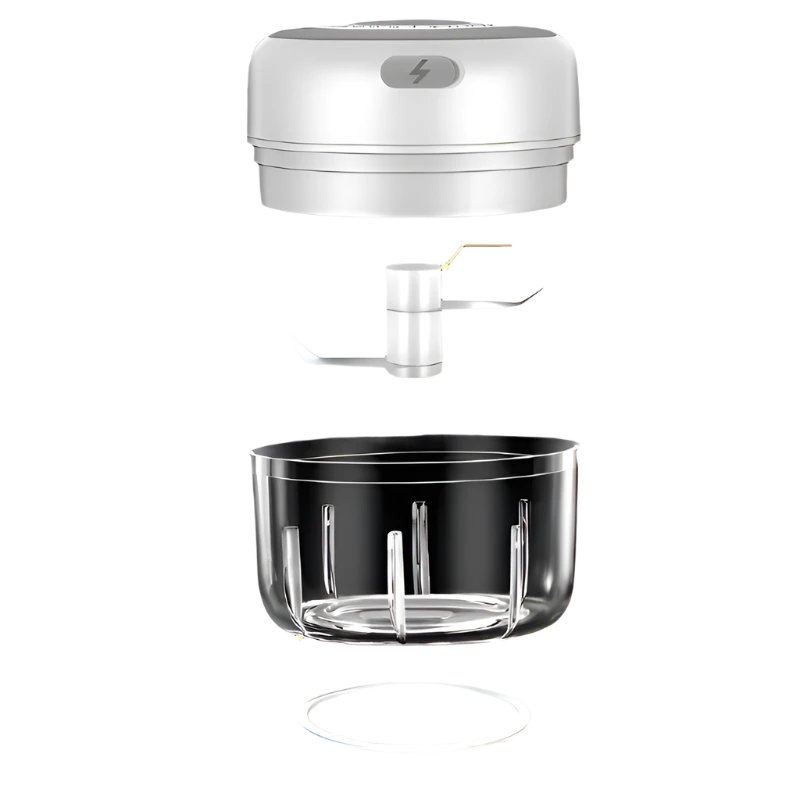 100/250mL Mini Electric Garlic Chopper Vegetable Chili Meat Ginger Masher Machine Sturdy Durable USB Charging Blenders