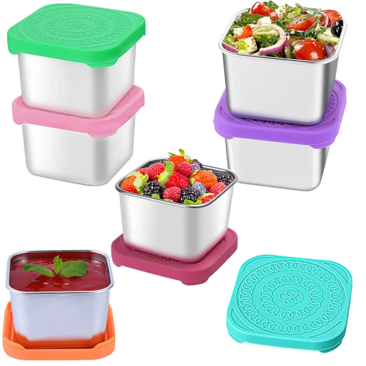 12/3pcs Sauces Cup Snacks Dessert Package Box Pudding Cheese Cupcake Container Home Kitchen Outdoor Camping Picnic Food