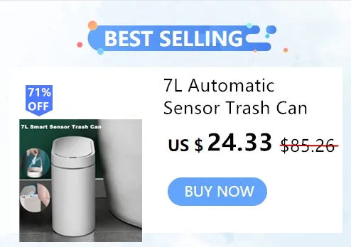 16L Automatic Sensor Trash Can Electric Touchless Smart Bin Kitchen Bathroom Waterproof Bucket Garbage With Lid Home