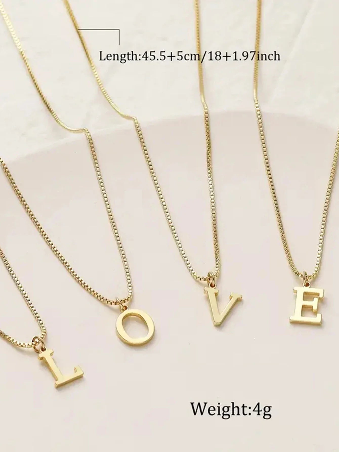 1pc Name Initial Necklace For Women Stainless Steel Jewelry Simple A-Z Alphabet Pendants Choker Letter Necklaces