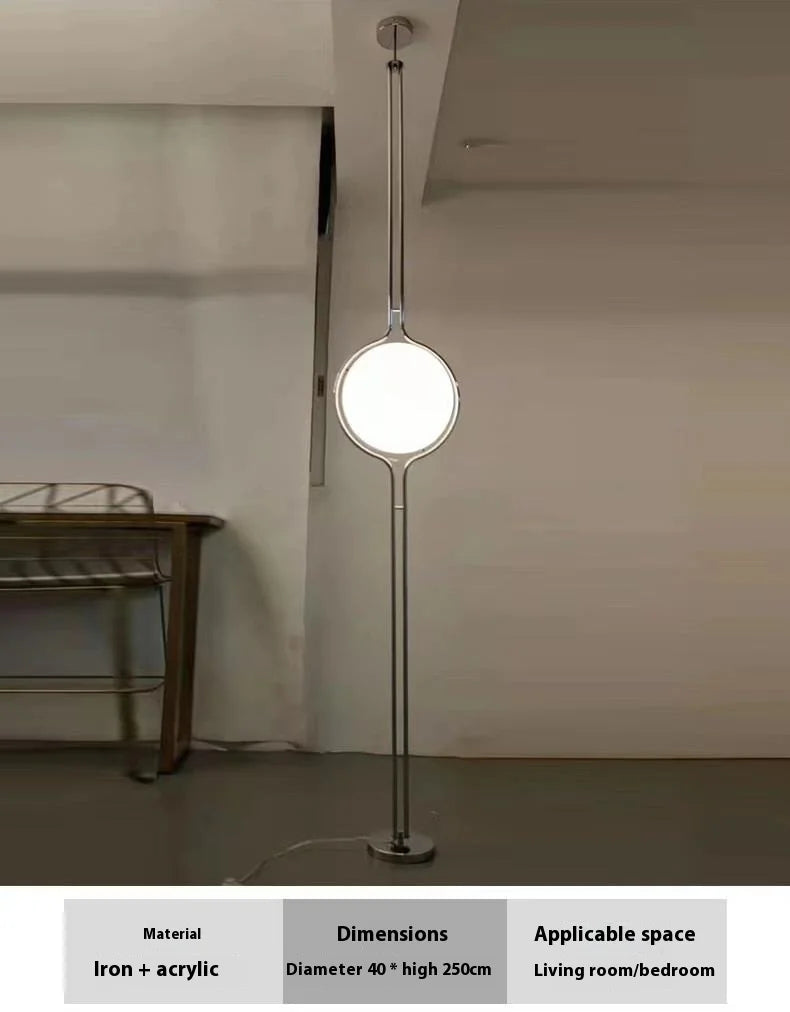 2024 Creative E27 Desk lamp LED Metal Chrome Light Living Room Hotel Room White Acrylic Ball Lights Home Art Deco Art