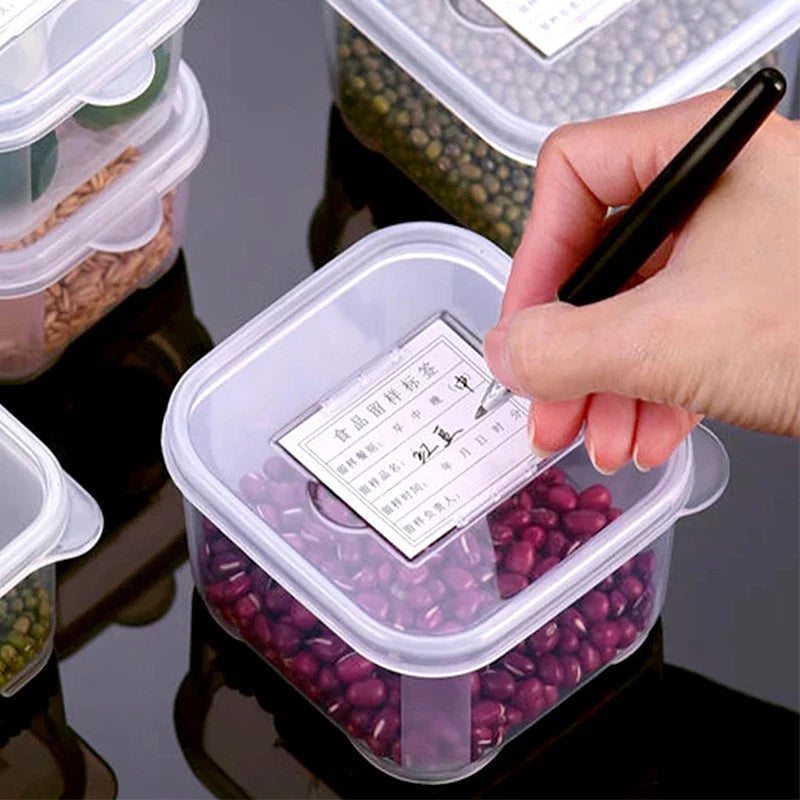 250/400ml Kitchen Storage Box Transparent Fridge Organizer Fresh Vegetable Fruit Baskets Food Storage Containers