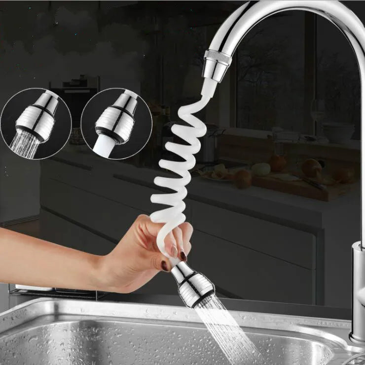 360 Swivel Faucet Extenders Bubbler Waters Saving Tap Extender High Pressure FaucetAdapter Water Filter Nozzle Kitchen