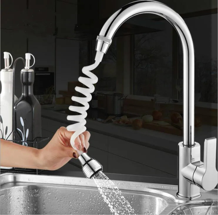 360 Swivel Faucet Extenders Bubbler Waters Saving Tap Extender High Pressure FaucetAdapter Water Filter Nozzle Kitchen