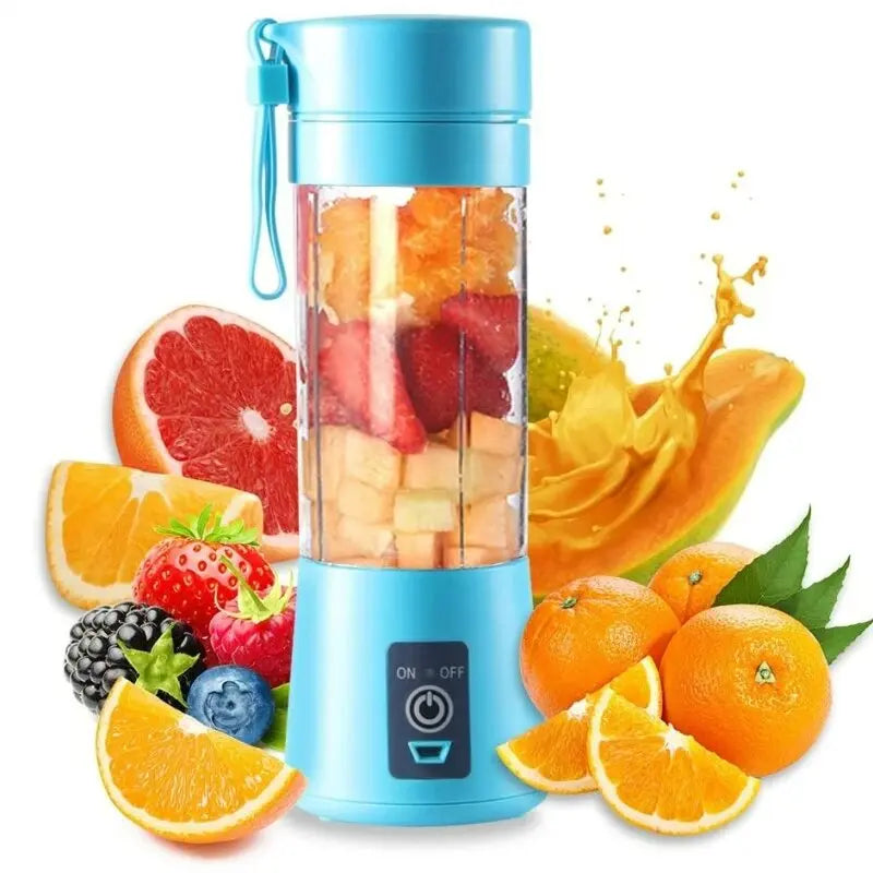 380ml Portable Electric Fruit Juicer Home USB Rechargeable Smoothie Maker Blenders Machine Sports Bottle JuicingCup