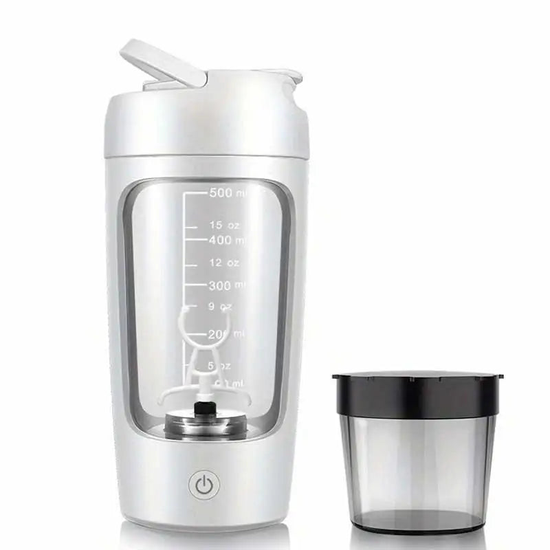 500ML Electric Protein Powder Mixing Cup Automatic Shaker Bottle Mixer Shake Bottle Milk Coffee Blender Kettle fro Gym