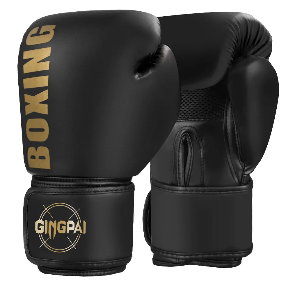 6/8/10/12oz Boxing Gloves Professional Adult Sanda Muay Thai Fighting Gloves Men and Women Training Sandbag Free Fight