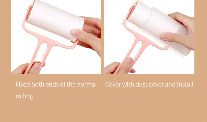 60 Sheets Extra Sticky Lint Roller for Pet Hair Removal Lint Remover for Clothes Furniture Carpet Dog & Cat Hair