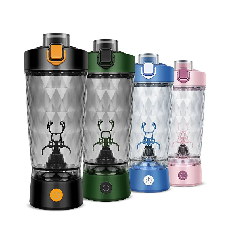 650ml Electric Protein Powder Mixing Cup Automatic Shaker Bottle Mixer Shake Bottle Milk Coffee Blender Kettle fro Gym