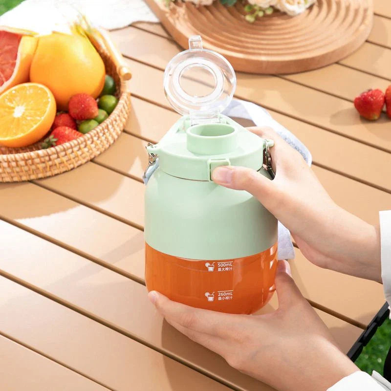 800ml Sports Juice Cup Smart Recharge Blender Portable Fresh Vegetables Fruits Juice Extractor Ice Crusher Blender