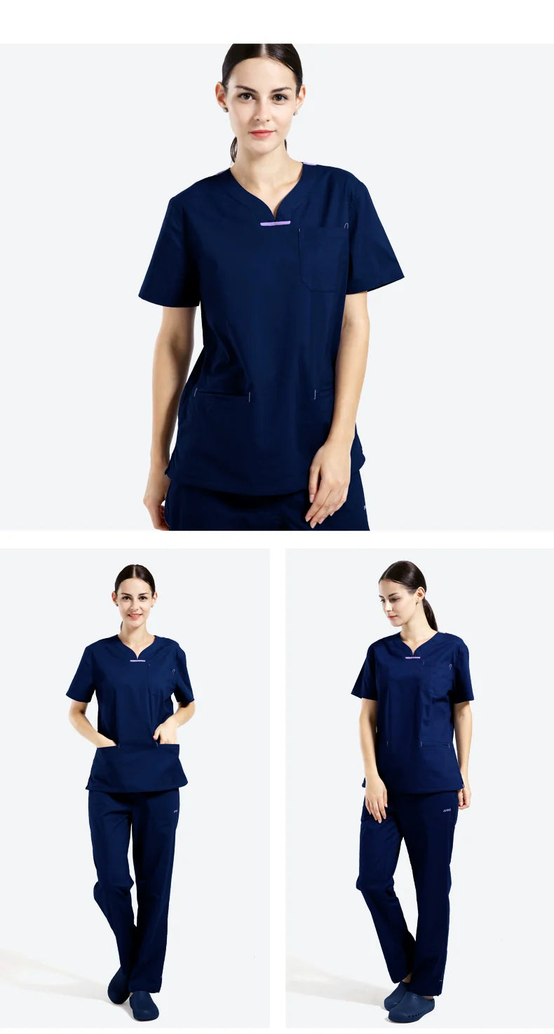 Annuo Elastic Dental Women’s Clothing Surgical Gown