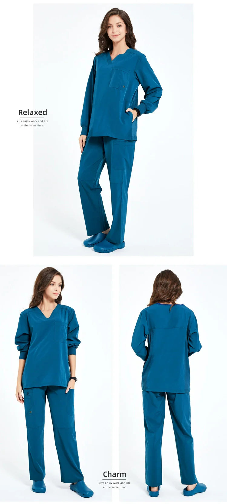 Annuo Smooth Nurse Uniform for Men and Women