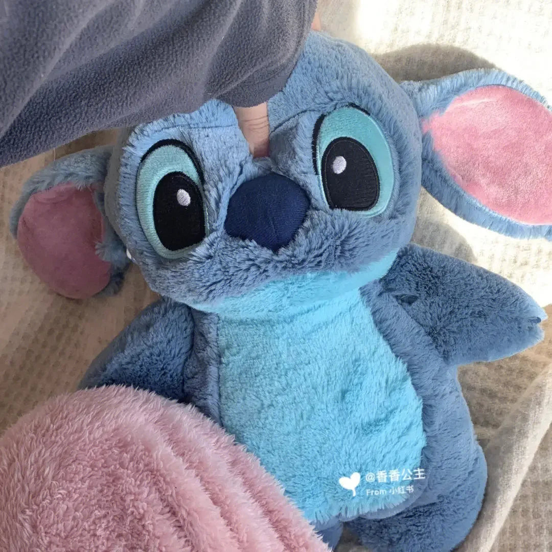 Aoger Disney Anime Hobby Stitch Winter Extra Large Plush Hot Water Bottle Women’s Home Water Filling Hand Warmer