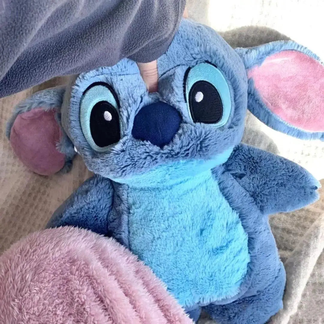 Aoger Disney Anime Hobby Stitch Winter Extra Large Plush Hot Water Bottle Women’s Home Water Filling Hand Warmer