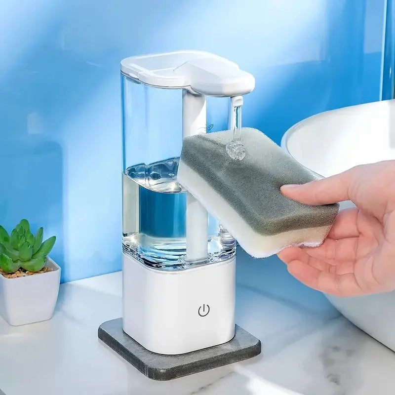 Automatic Sensor Hand Sanitizer Machine Dish Soap Machine Body Wash Shampoo Smart Distance Sensing Kitchen Home