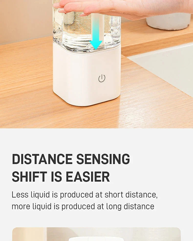 Automatic Sensor Hand Sanitizer Machine Dish Soap Machine Body Wash Shampoo Smart Distance Sensing Kitchen Home