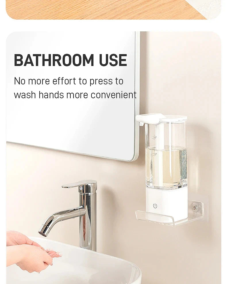 Automatic Sensor Hand Sanitizer Machine Dish Soap Machine Body Wash Shampoo Smart Distance Sensing Kitchen Home