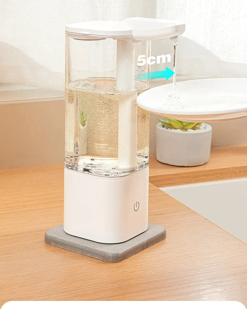 Automatic Sensor Hand Sanitizer Machine Dish Soap Machine Body Wash Shampoo Smart Distance Sensing Kitchen Home