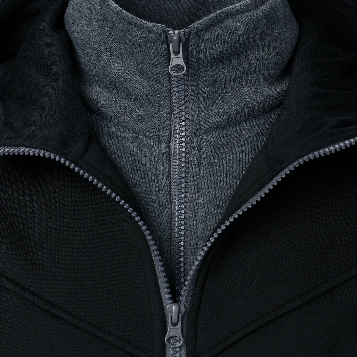 Autumn/Winter men’s fashion casual sports contrast hooded cardigan hooded top