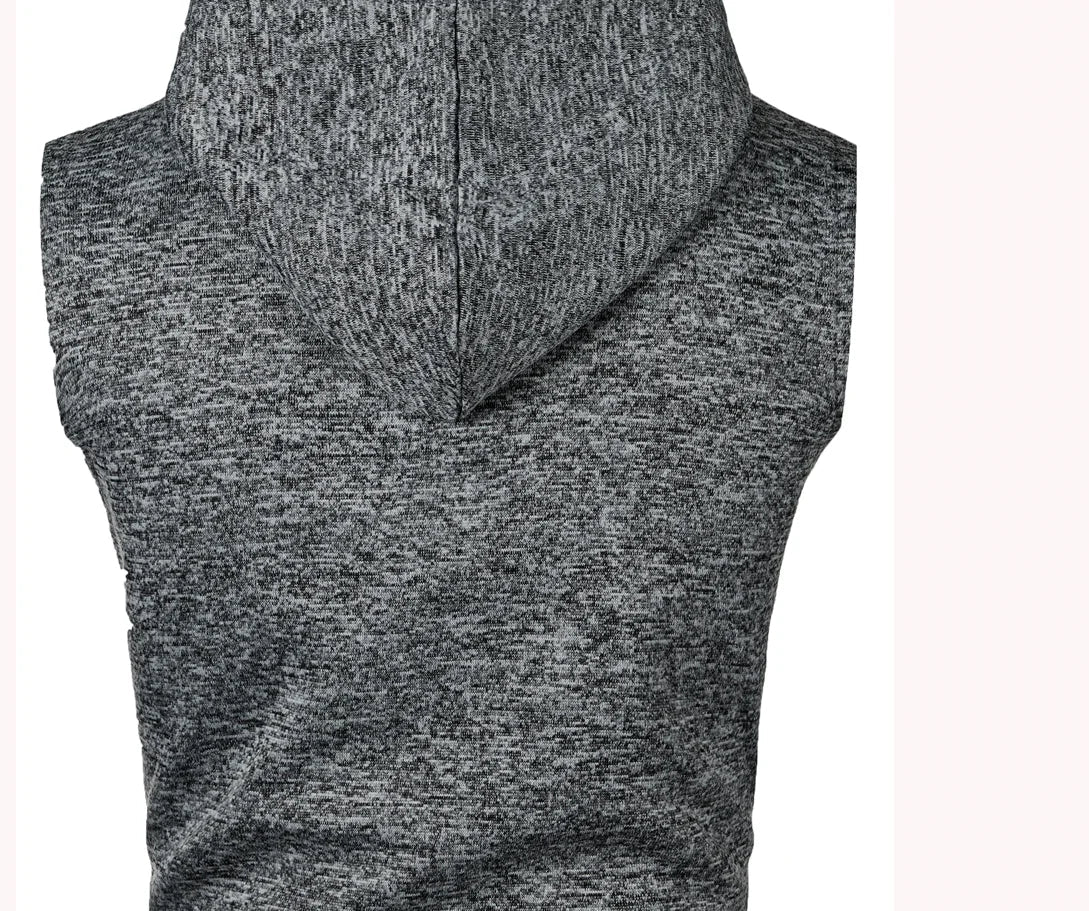 Autumn and winter men’s sweater thin fleece fashion top vest