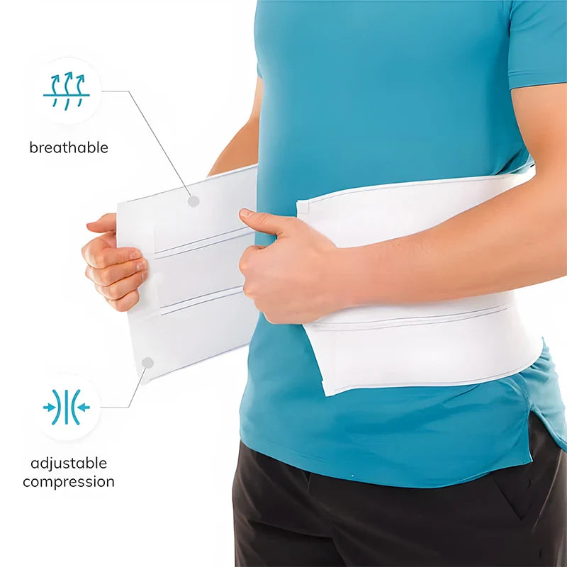 Bariatric Abdominal Binder Obesity Girdle Belt for Big Men Women with a Large Belly Post Surgery Tummy & Waist