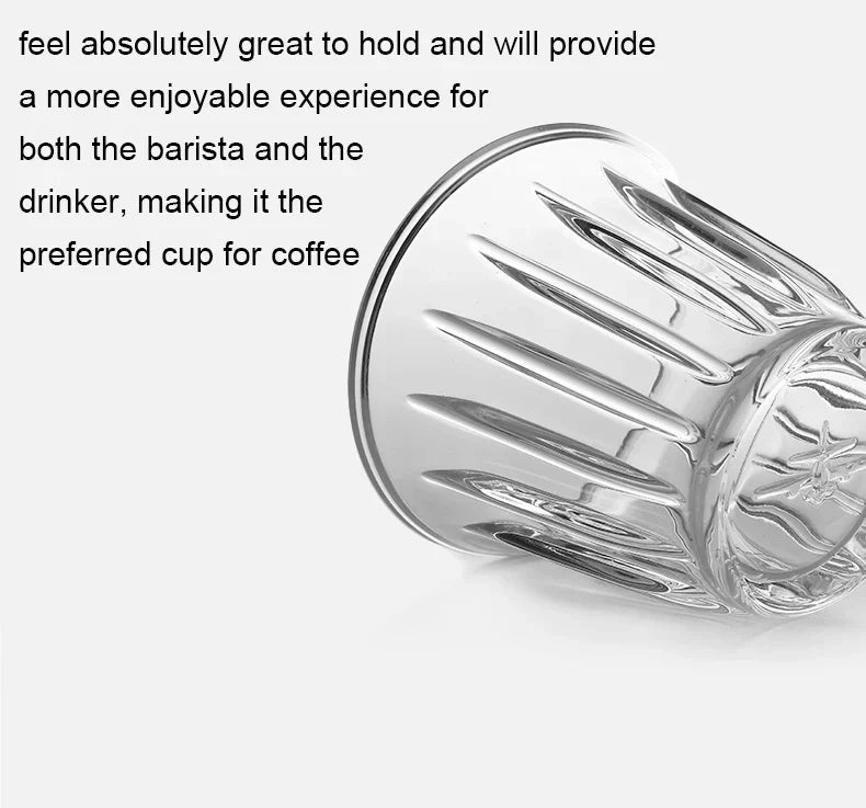 Barista Latte Cups 90ml-200ml Mug Coffee Or Tea Glass Mugs Flat White Espresso Coffee Cup Bring Classic Elegance