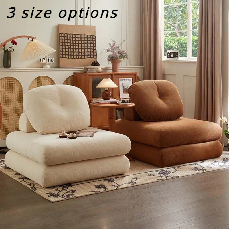 Beanbag Sofa Tofu Block Sofa Single Sofa Recliner for Living Room Removable and Washable Fabric Sofa