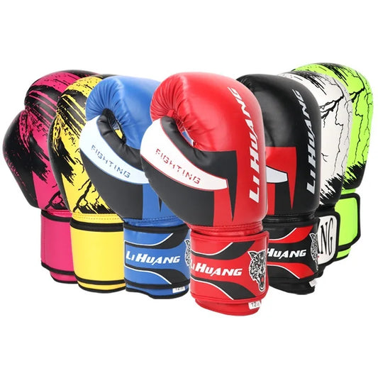 Boxing Gloves for Men Women Sparring Gloves PU Muay Thai MMA Profession Kickboxing Adults Sandbag Training Gloves