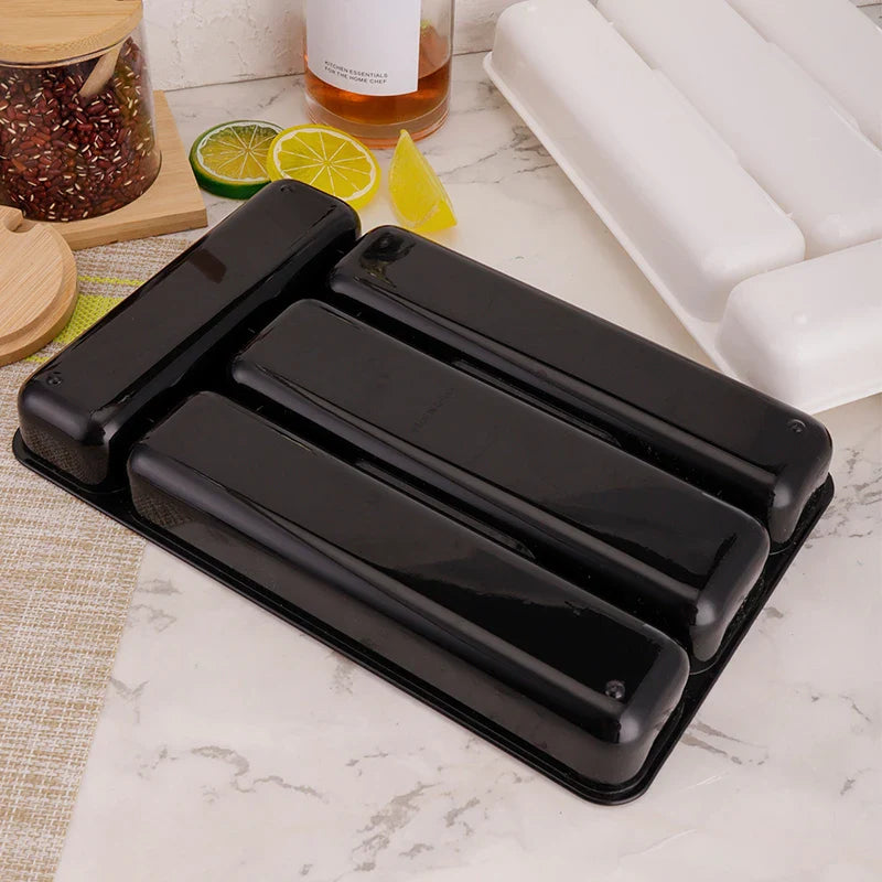 Cutlery Organizer Box Tableware Drawer Organizer Separation Storage Box Eco-Friendly PP Kitchen Spoon Knife Cutlery