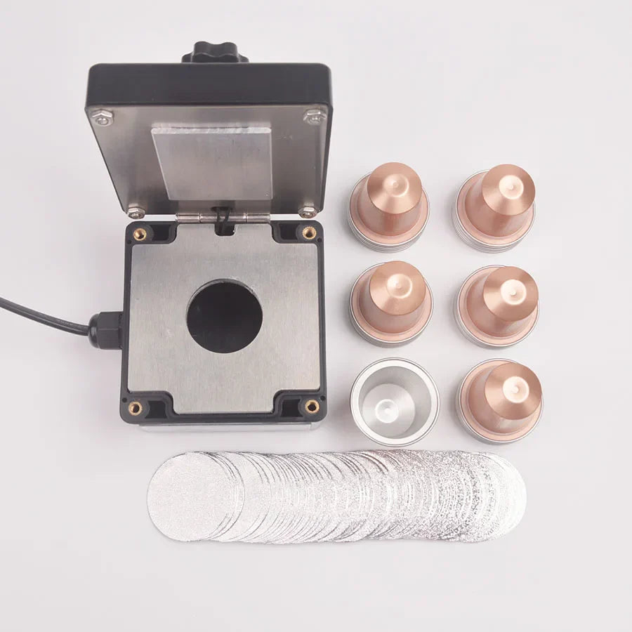 DIY Nestle Nespresso Coffee Capsule Aluminum Empty Shell Sealing Machine Compatible with Xiaomi Mi Xin Xiang Aluminum