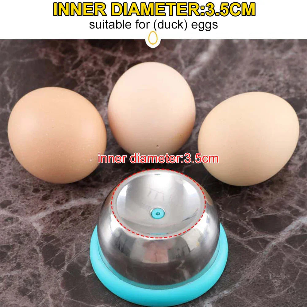 Egg Piercer for Boiled Eggs Hole Puncher Prickers Separator Stainless Steel Needle Egg Separator Piercing Tool Kitchen