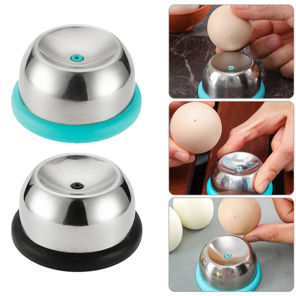 Egg Piercer for Boiled Eggs Hole Puncher Prickers Separator Stainless Steel Needle Egg Separator Piercing Tool Kitchen