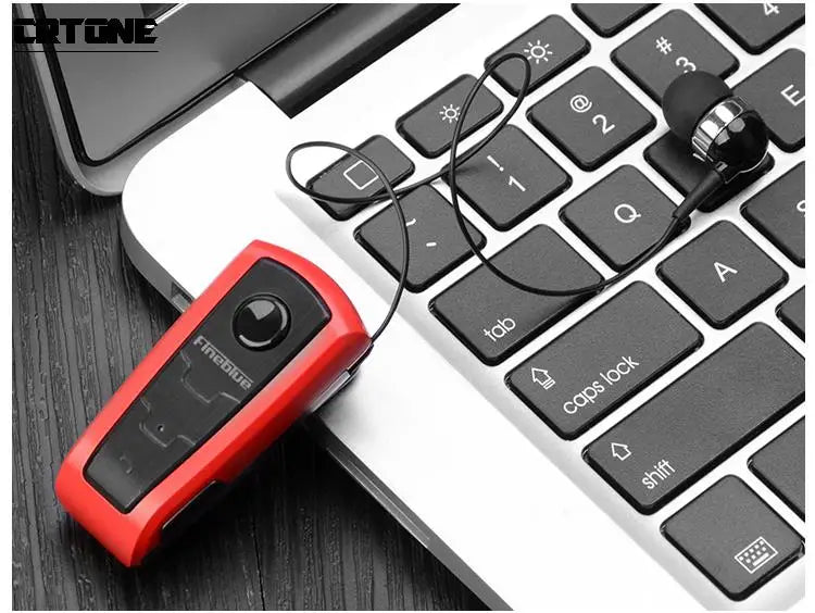 Fineblue F910 Bluetooth Mini portable Wireless Bluetooth Earphone Headset In-Ear Vibrating Alert Wear Clip Hands Free