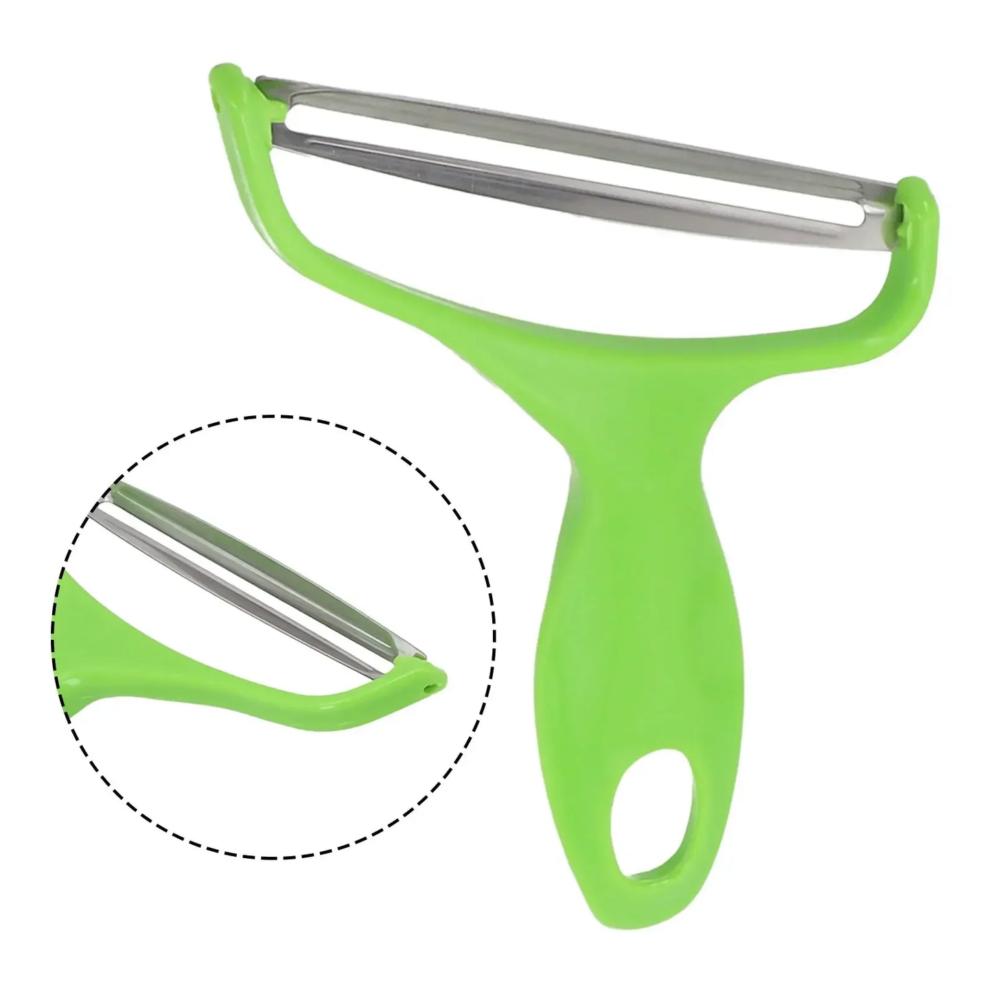 Grater Shredder Vegetable Peeler Stainless Steel Green Lightweight Portable Potato Peeler Kitchen Sale Useful Hot