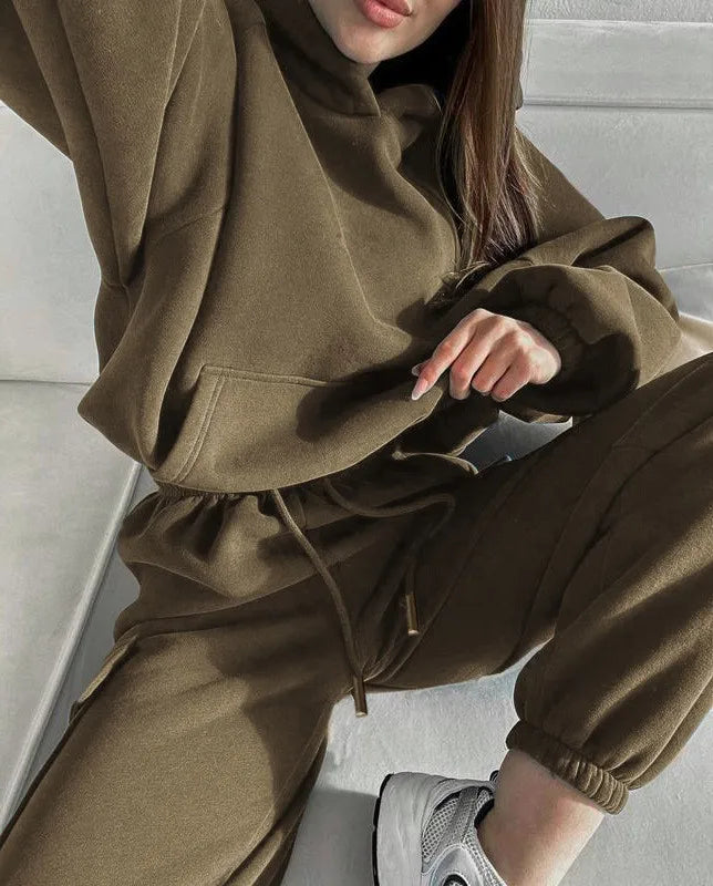 Hoodies And Pants Hoodies Set Clothes Women Two Pieces Sweatshirts trousers sets sets for women 2 pieces Woman clothing