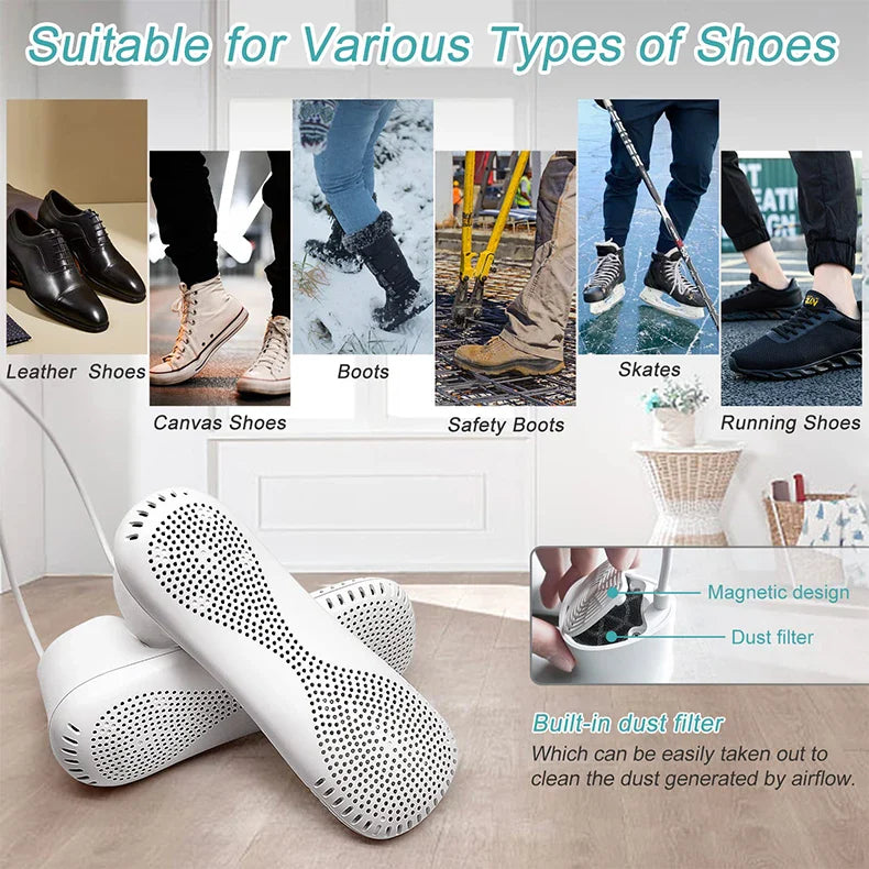 Household Shoe Dryer Intelligent Sterilization Foot Care Device Warm Air Drying Dehumidification Odor Removal Mute