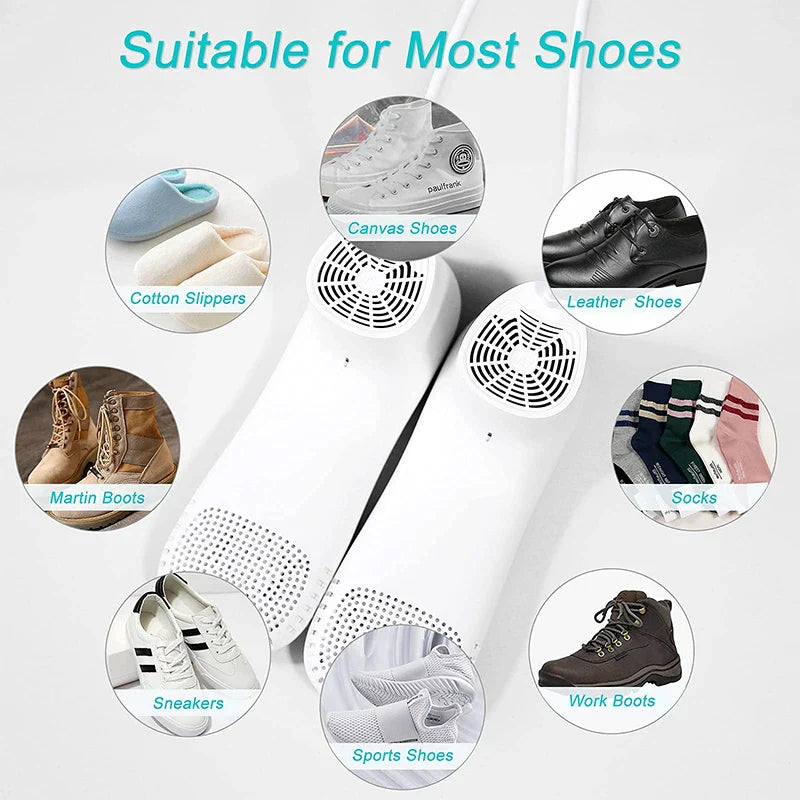 Household Shoe Dryer Intelligent Sterilization Foot Care Device Warm Air Drying Dehumidification Odor Removal Mute