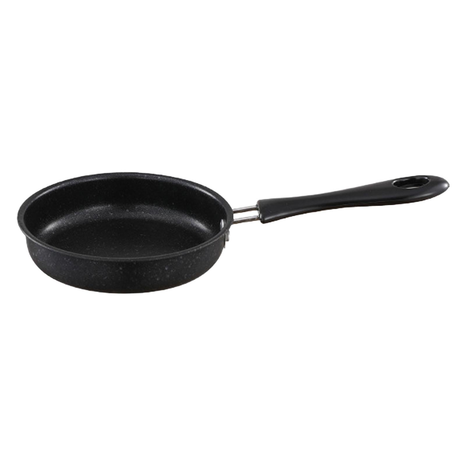 Induction Omelette Pan with Long Handle Non Stick Ham Burger Cooking Eggs Smokeless Small Saute Pan Frying Pan