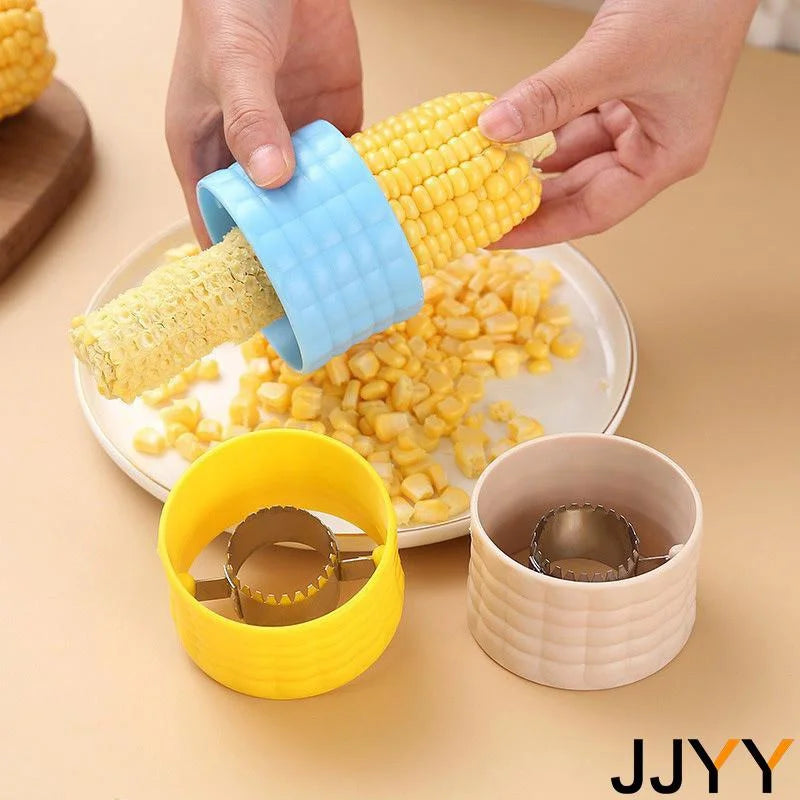 JJYY Corn Cob Peeler Stripper Cutter Splitter Remover Thresher Stonego Kitchen Salad Tool