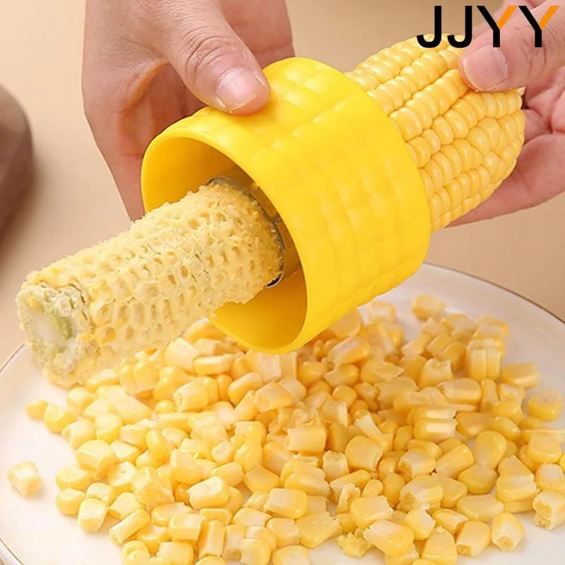 JJYY Corn Cob Peeler Stripper Cutter Splitter Remover Thresher Stonego Kitchen Salad Tool