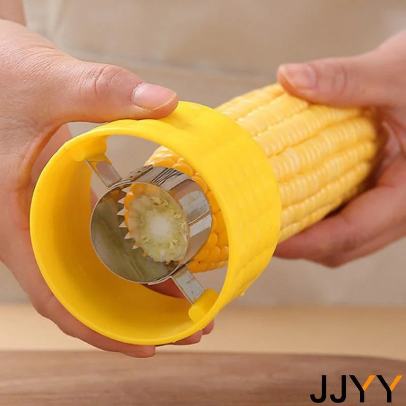 JJYY Corn Cob Peeler Stripper Cutter Splitter Remover Thresher Stonego Kitchen Salad Tool