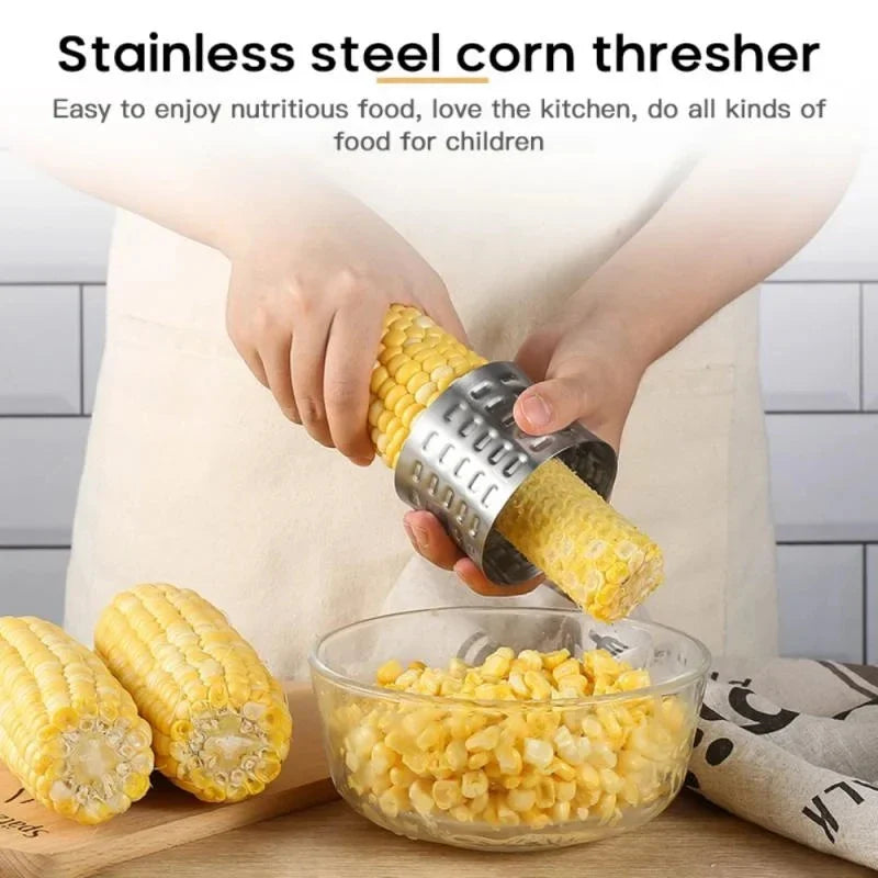 JJYY Corn Cob Peeler Stripper Cutter Splitter Remover Thresher Stonego Kitchen Salad Tool