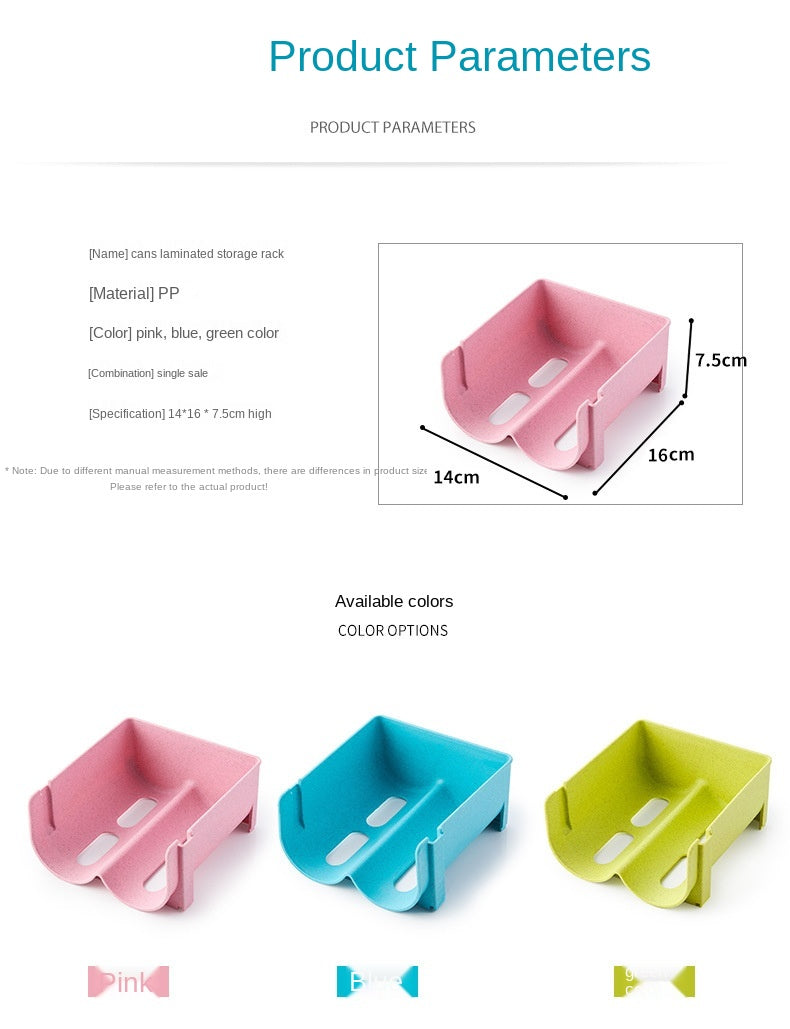 Kitchen Organizer Refrigerator Rack Shelf Can Beer Wine Bottle Holder Rack Organizer Kitchen Storage Fridge Organizer