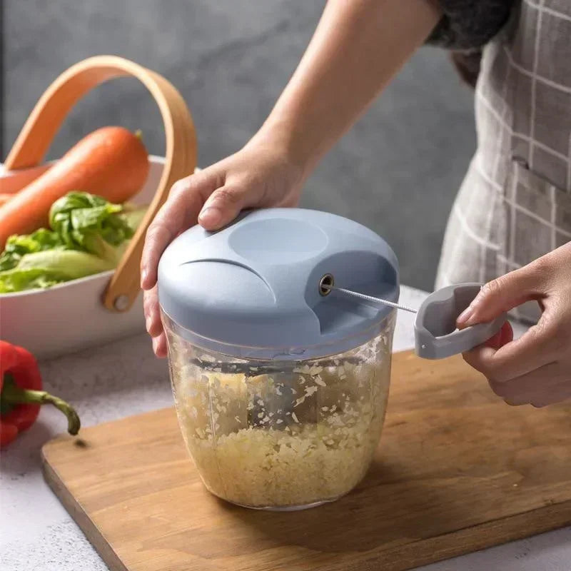 Manual Garlic Press Multi-function Garlics Grinding Chopper Food Vegetables Cutter Meat Grinders Kitchen Gadgets Masher