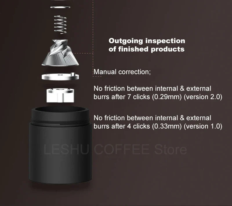 MAVO Manual Coffee Grinder Portable Pour over & Espresso Grinder Hand Grinding Coffee Mill Coffee Machine Coffee