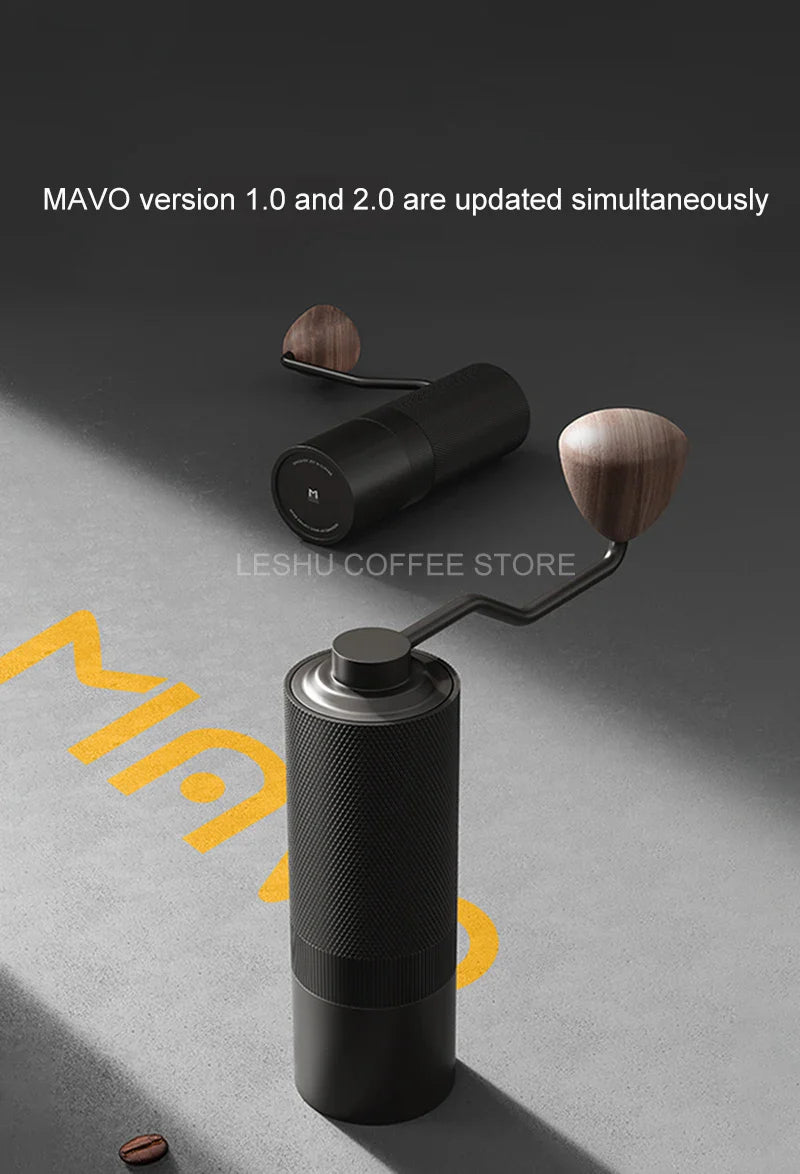 MAVO Manual Coffee Grinder Portable Pour over & Espresso Grinder Hand Grinding Coffee Mill Coffee Machine Coffee