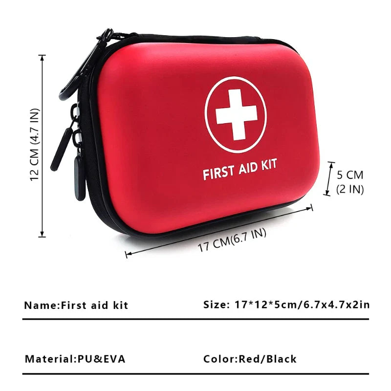 Medical First Aid Kit Bag Storage Box Complete Portable Emergency For Household Outdoor Travel Camping Equipment